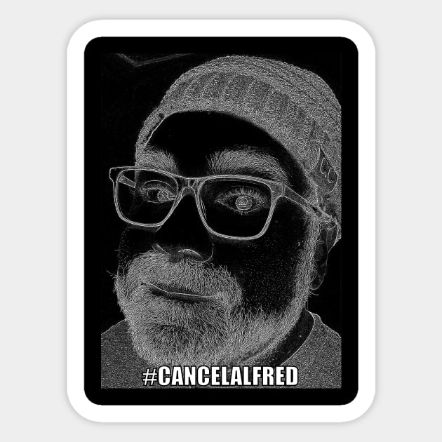 #CancelAlfred (Snow) Sticker by spiderman81